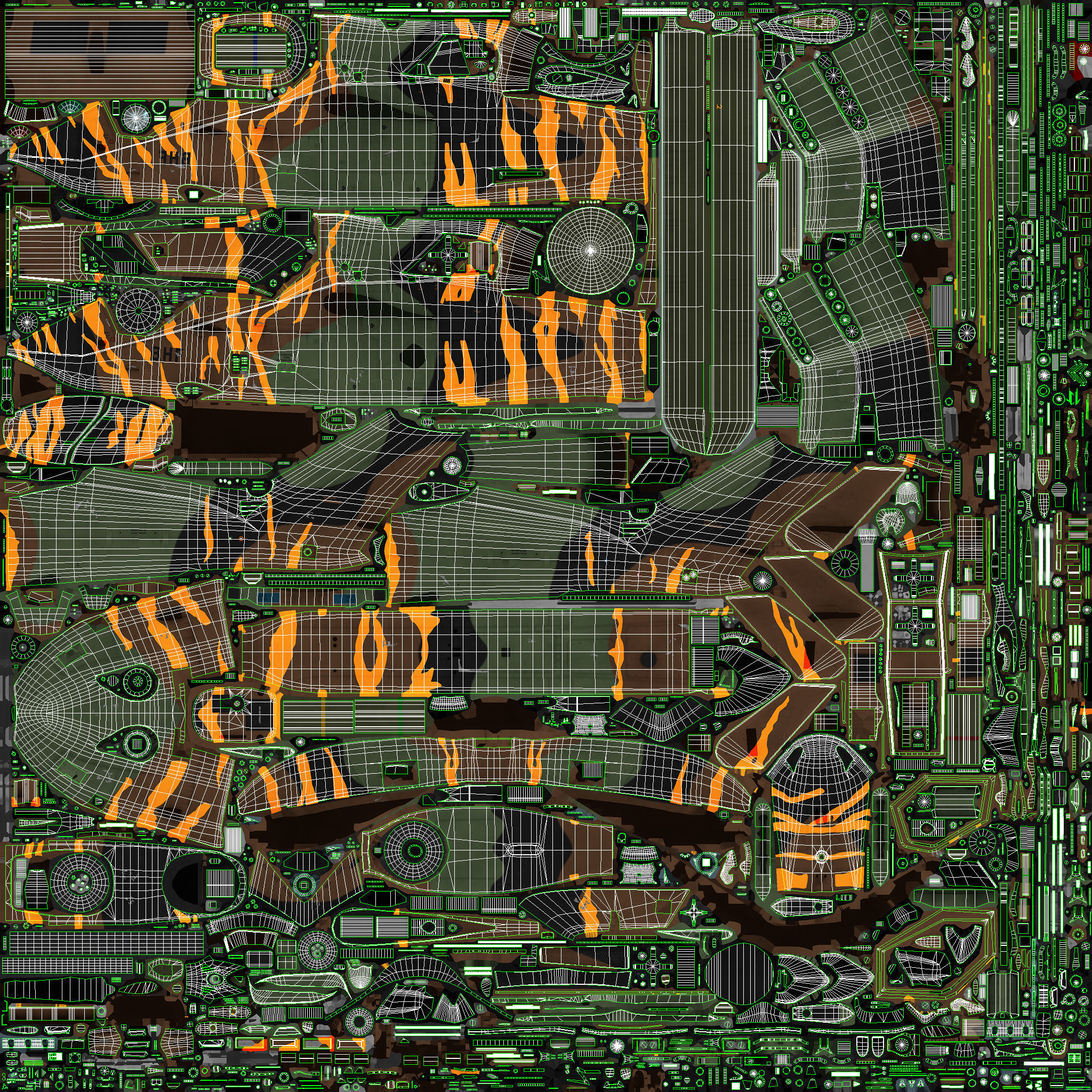EC-665 Tiger HAD France 2 Basic Animation Low-poly 3D model_63