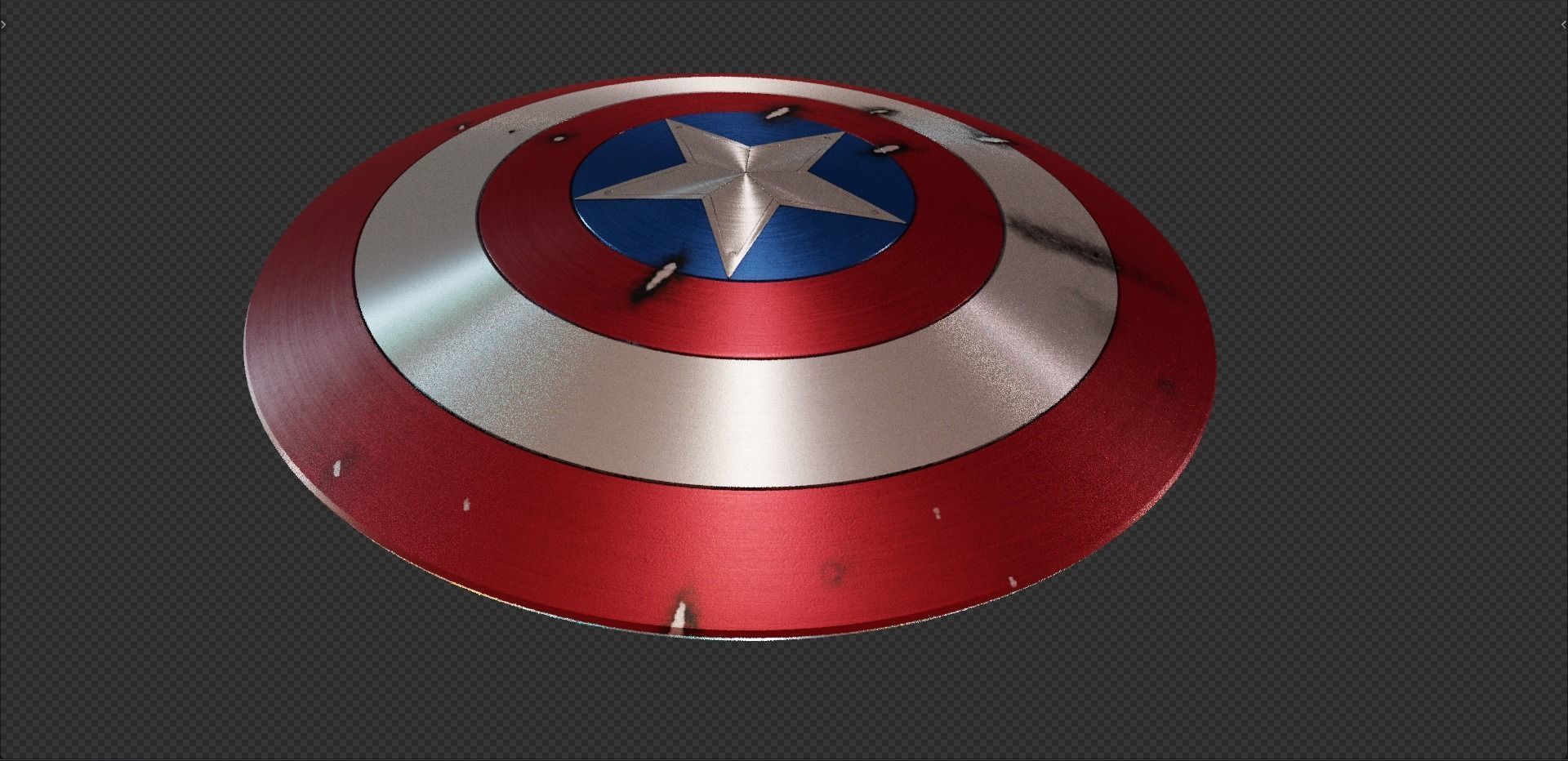 Captain America Steve Rogers from First Avenger 3D model_22