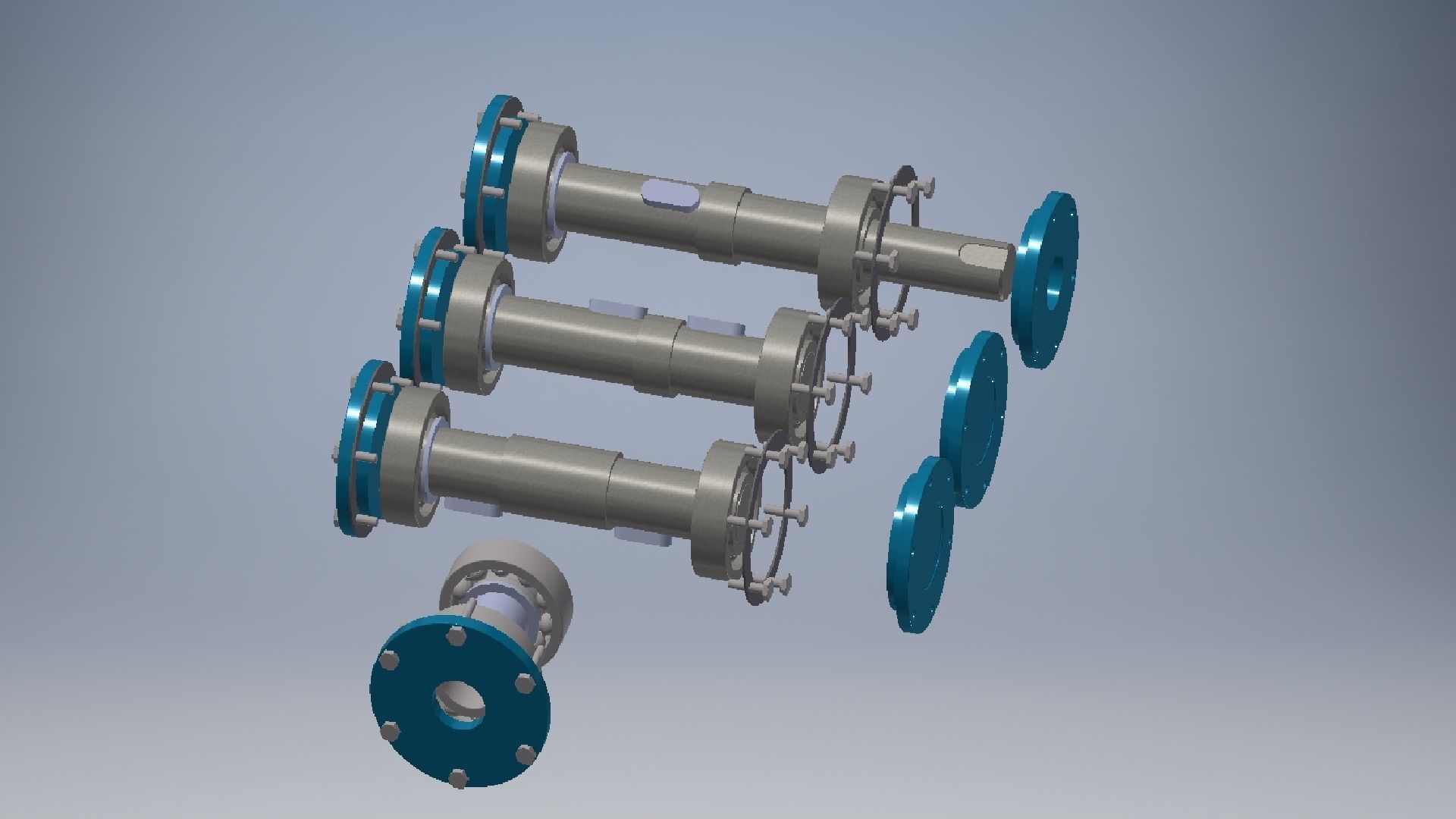Speed Reducer Gearbox 3D model_20