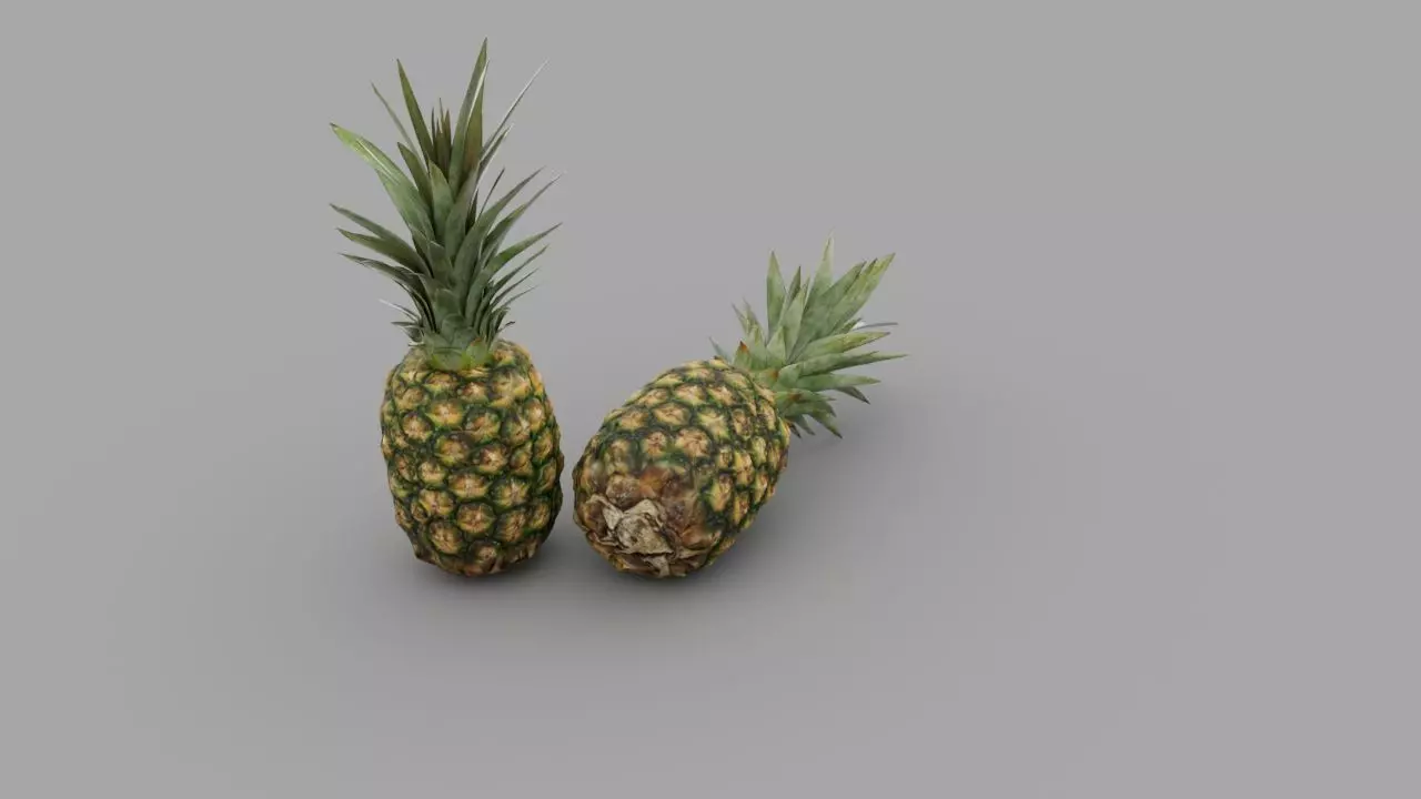 Pineapple 3D model_0