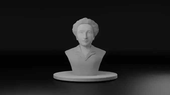 Rosa Luxemburg 3D model