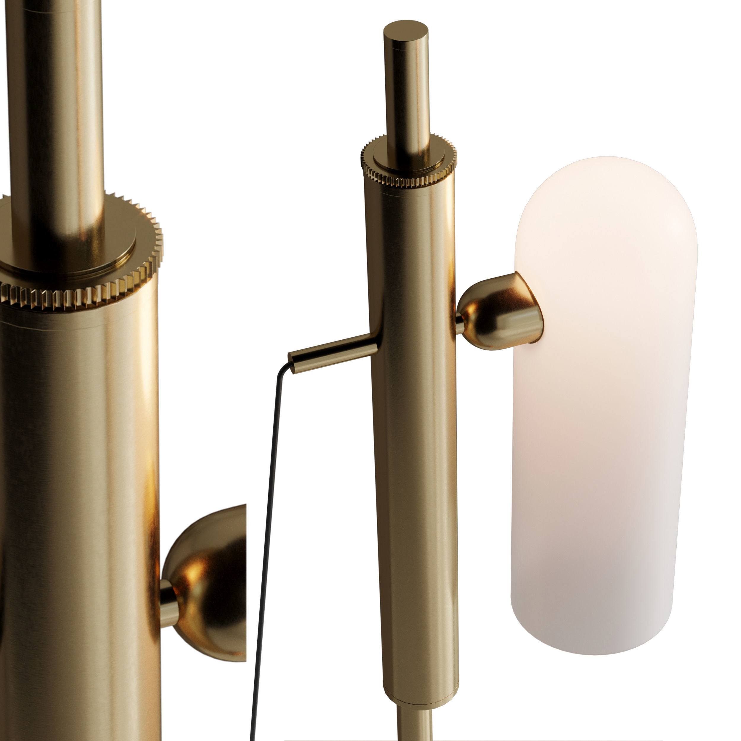 SCHWUNG ODYSSEY 1 FLOOR LAMP Low-poly 3D model_2