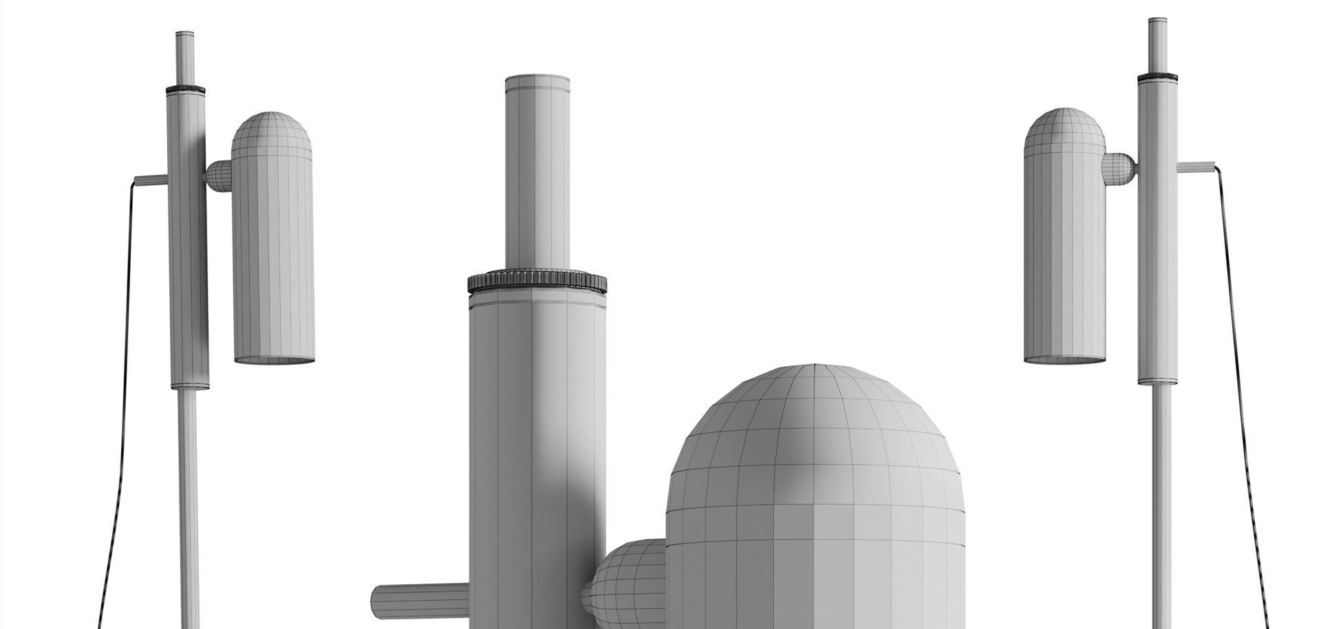 SCHWUNG ODYSSEY 1 FLOOR LAMP Low-poly 3D model_10