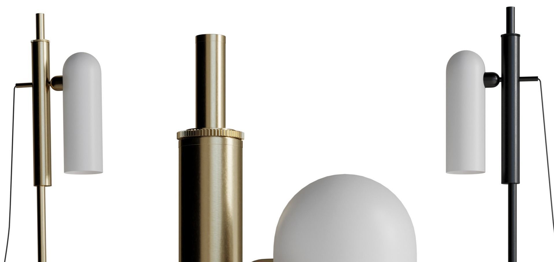 SCHWUNG ODYSSEY 1 FLOOR LAMP Low-poly 3D model_5