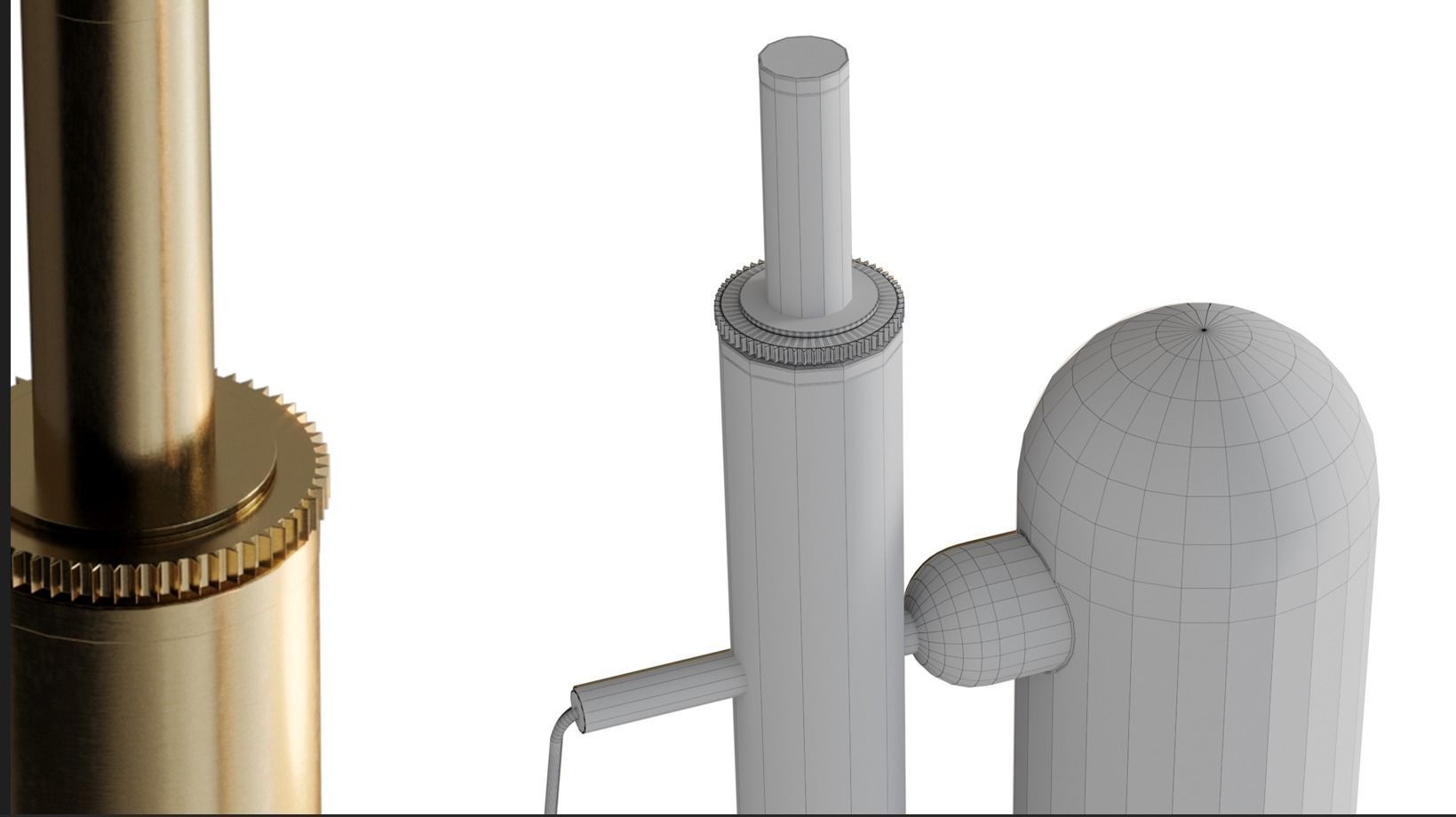 SCHWUNG ODYSSEY 1 FLOOR LAMP Low-poly 3D model_9