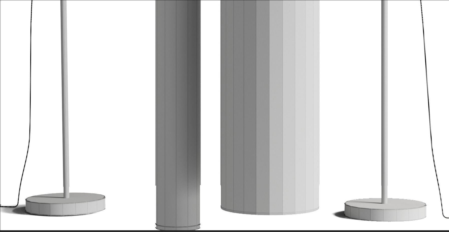 SCHWUNG ODYSSEY 1 FLOOR LAMP Low-poly 3D model_11