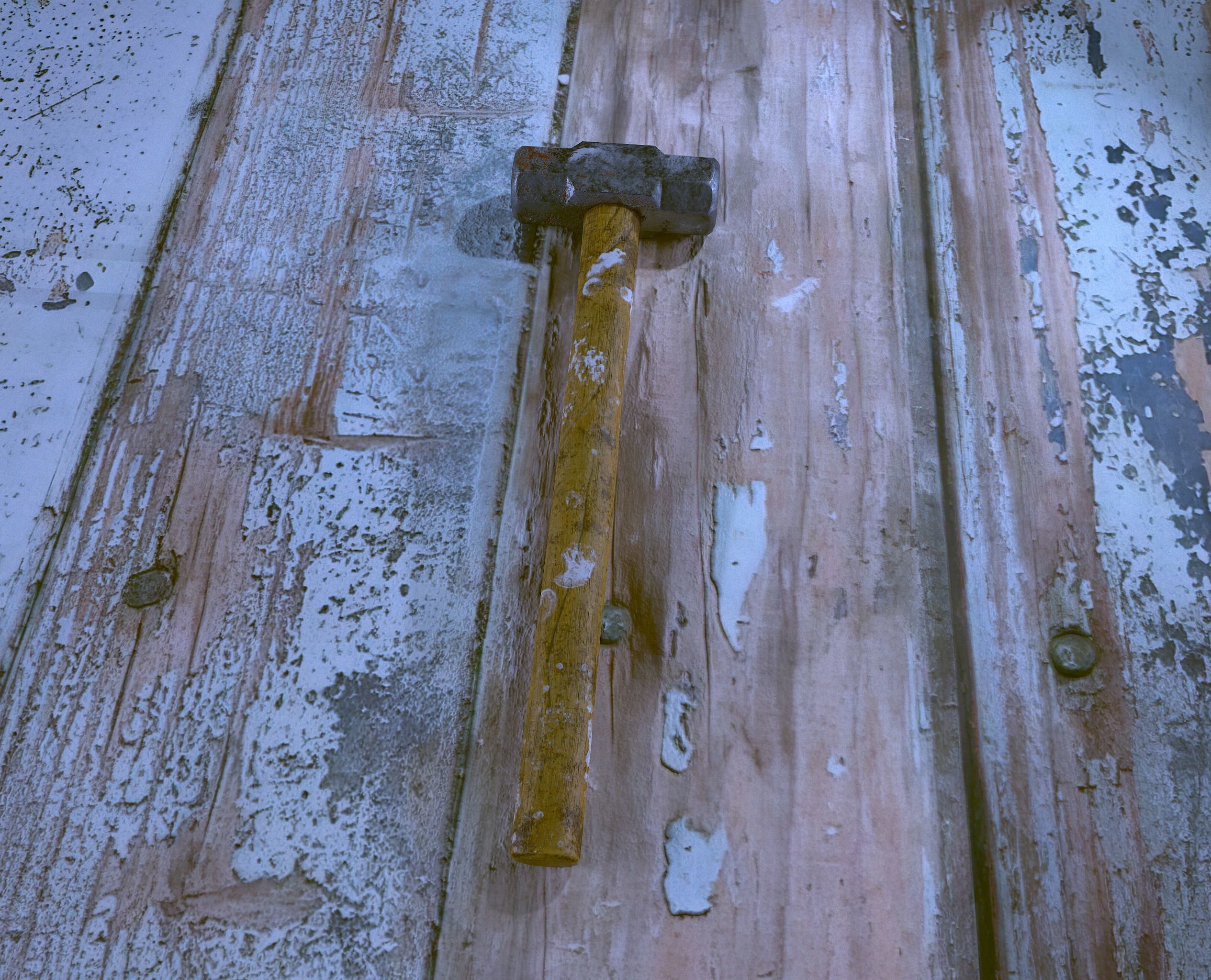 Hammer Low-poly 3D model_4