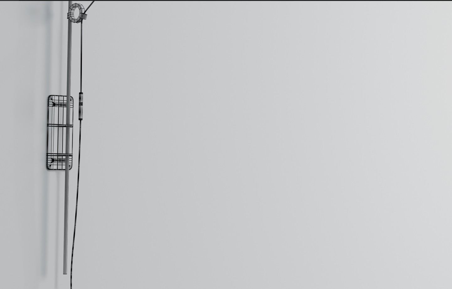 AYNO wall light Low-poly 3D model_6