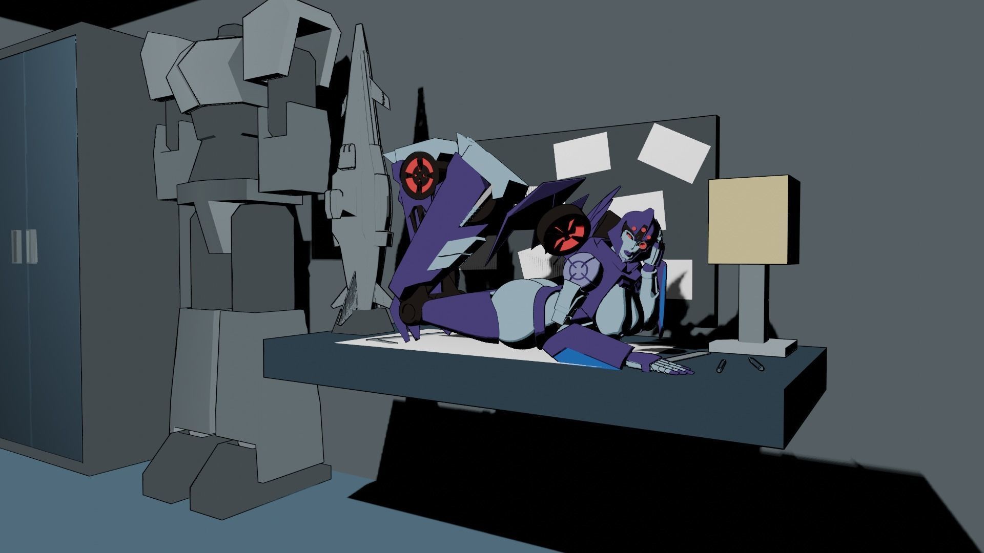 Deltas Shadow 3D model 3D model_1