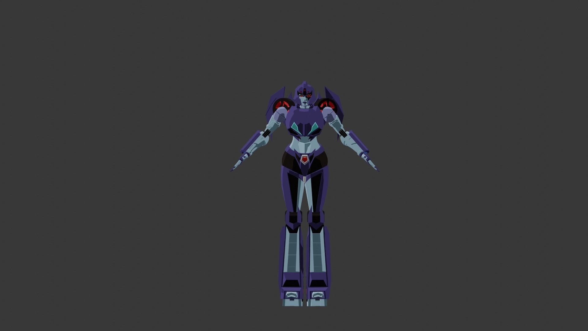 Deltas Shadow 3D model 3D model_3