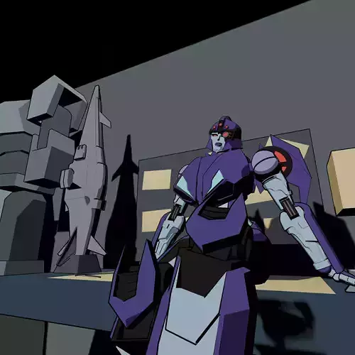 Deltas Shadow 3D model 3D model Deltas Shadow 3D model 3D model