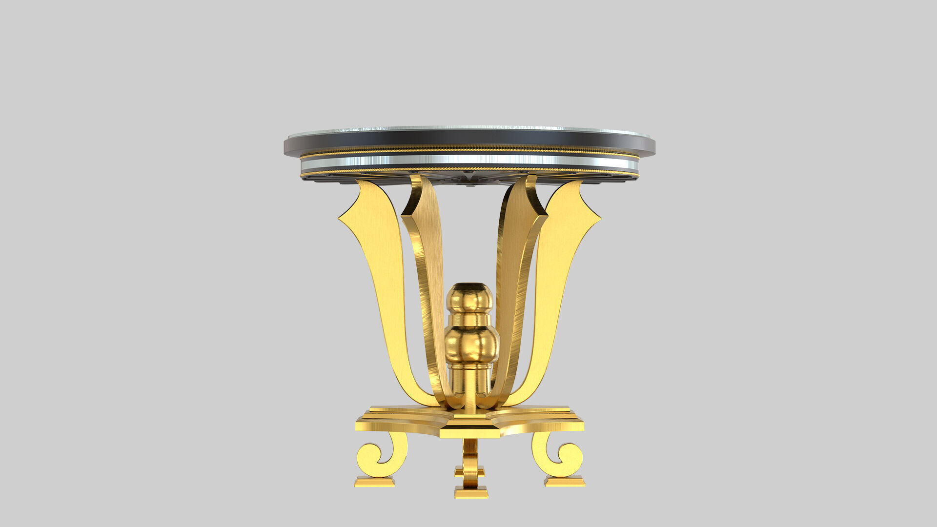 Classic 3D Table 3D model_3