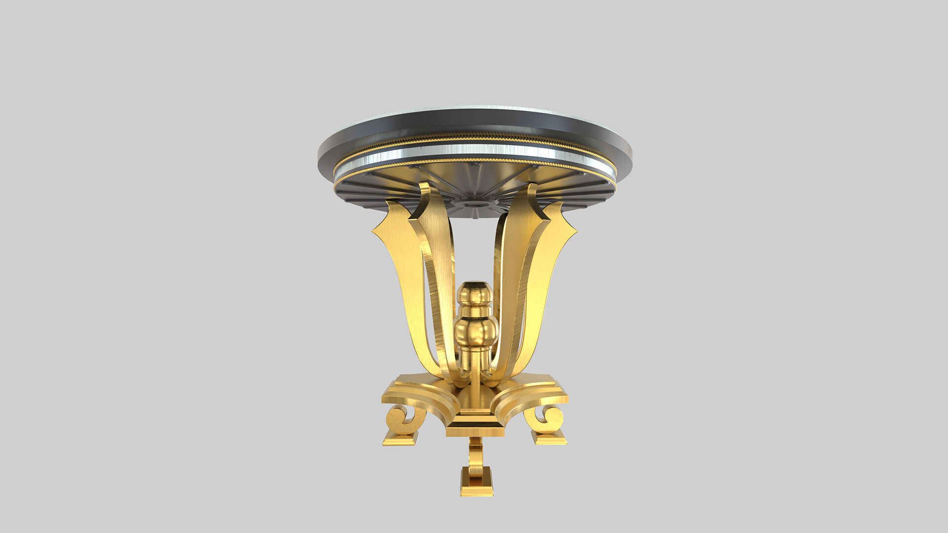 Classic 3D Table 3D model_6