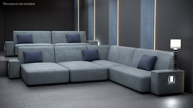 Corner Sofa 3D model