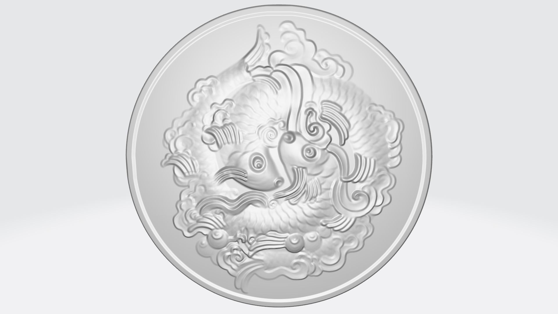 FISH RELIEF 3D model_3