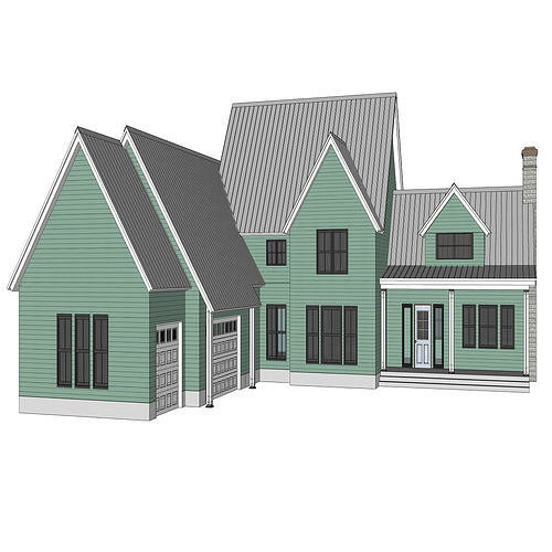 French House 16 -Archimple LLC 3D model