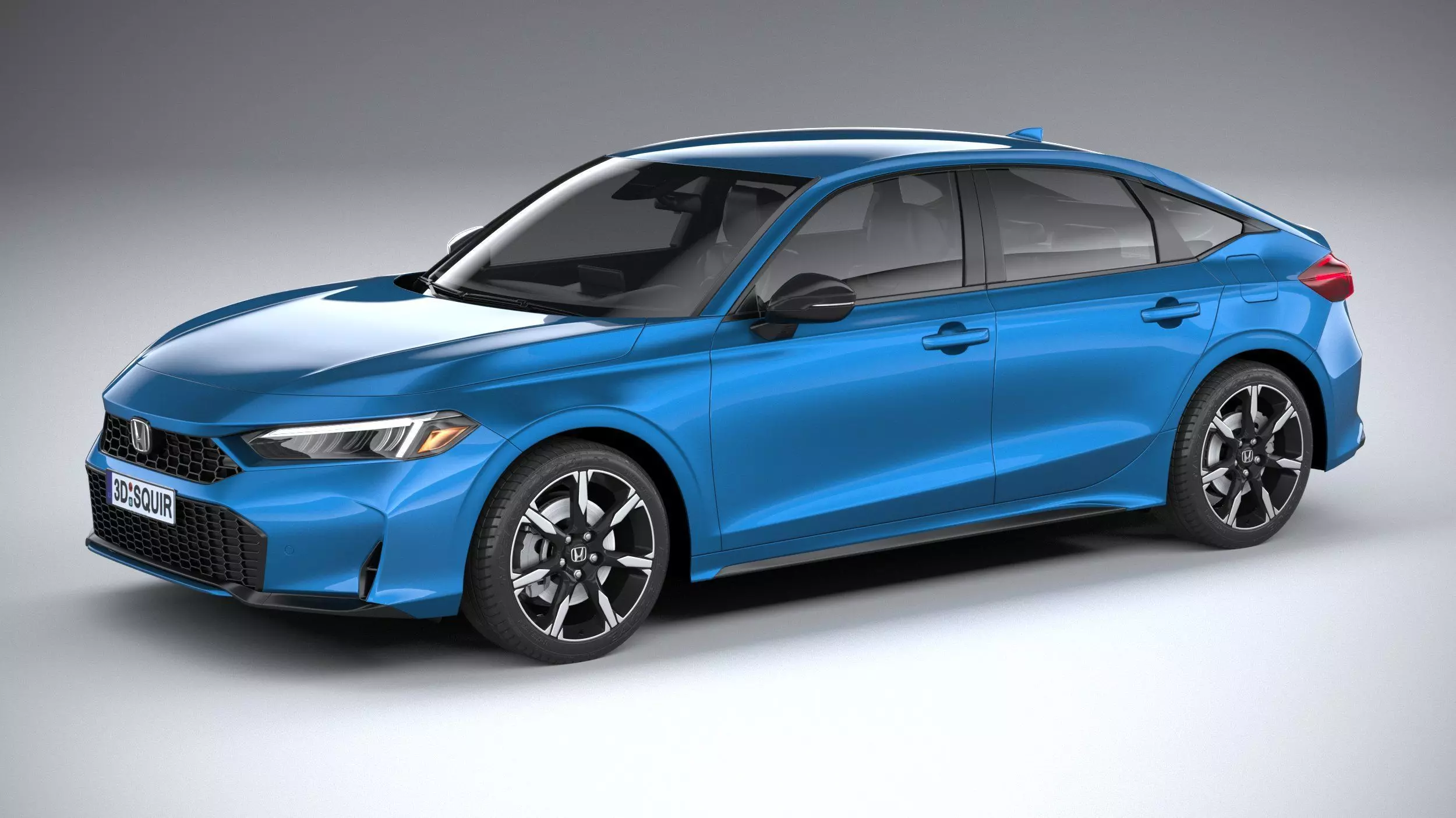 Honda Civic Hatchback 2025 3D model
