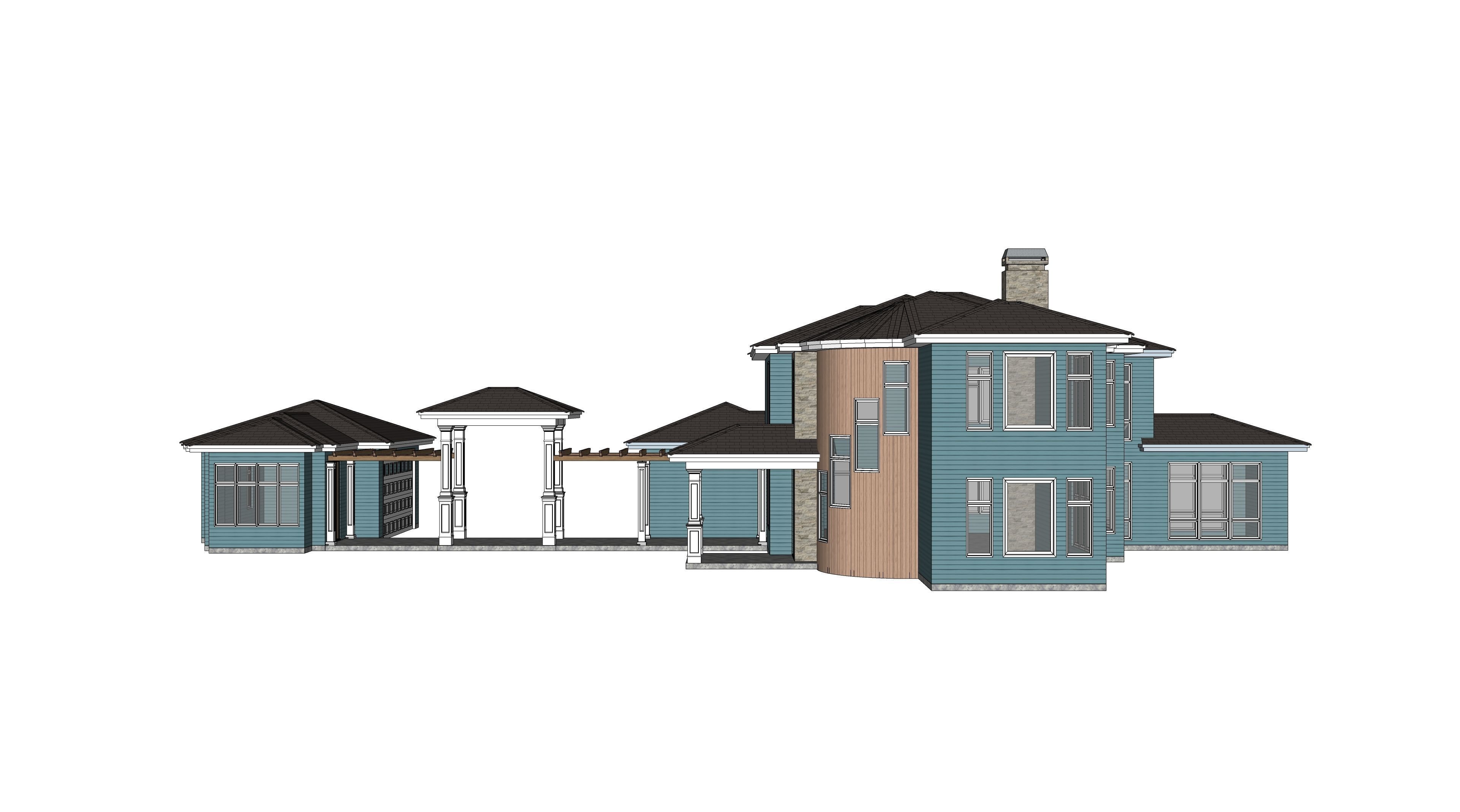 Prairie House 05 -Archimple LLC 3D model_5