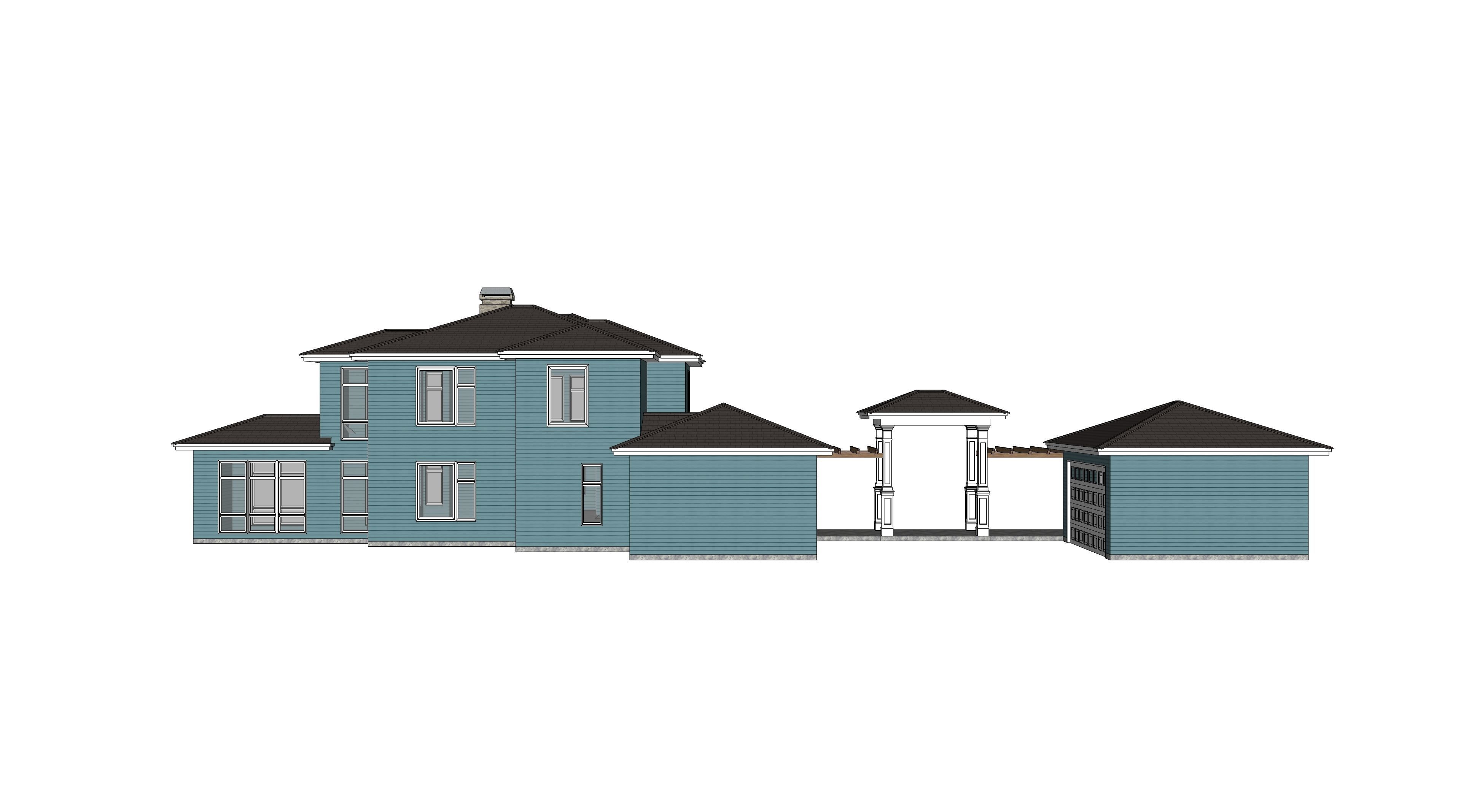 Prairie House 05 -Archimple LLC 3D model_1