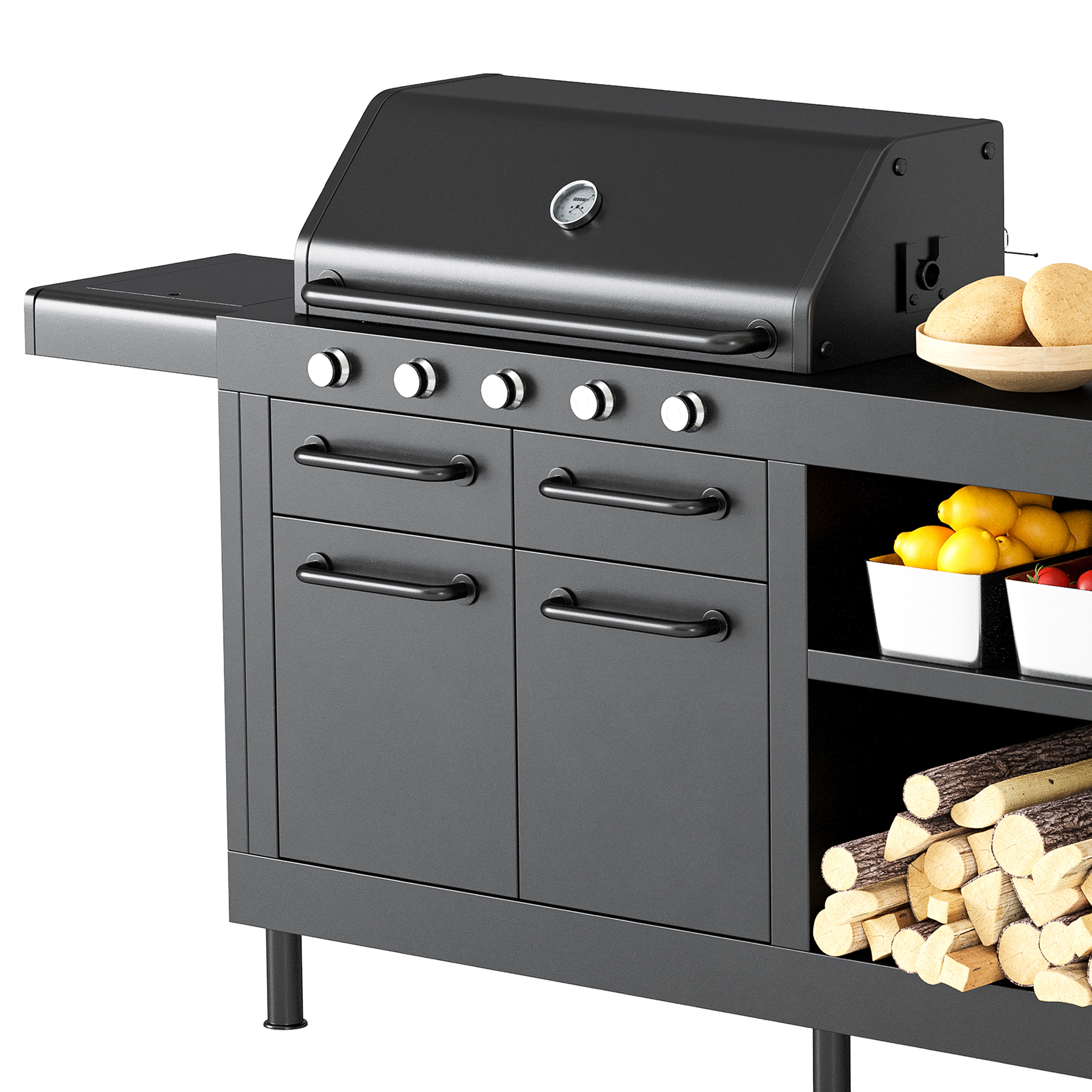 Barbecue 57 3D model_8