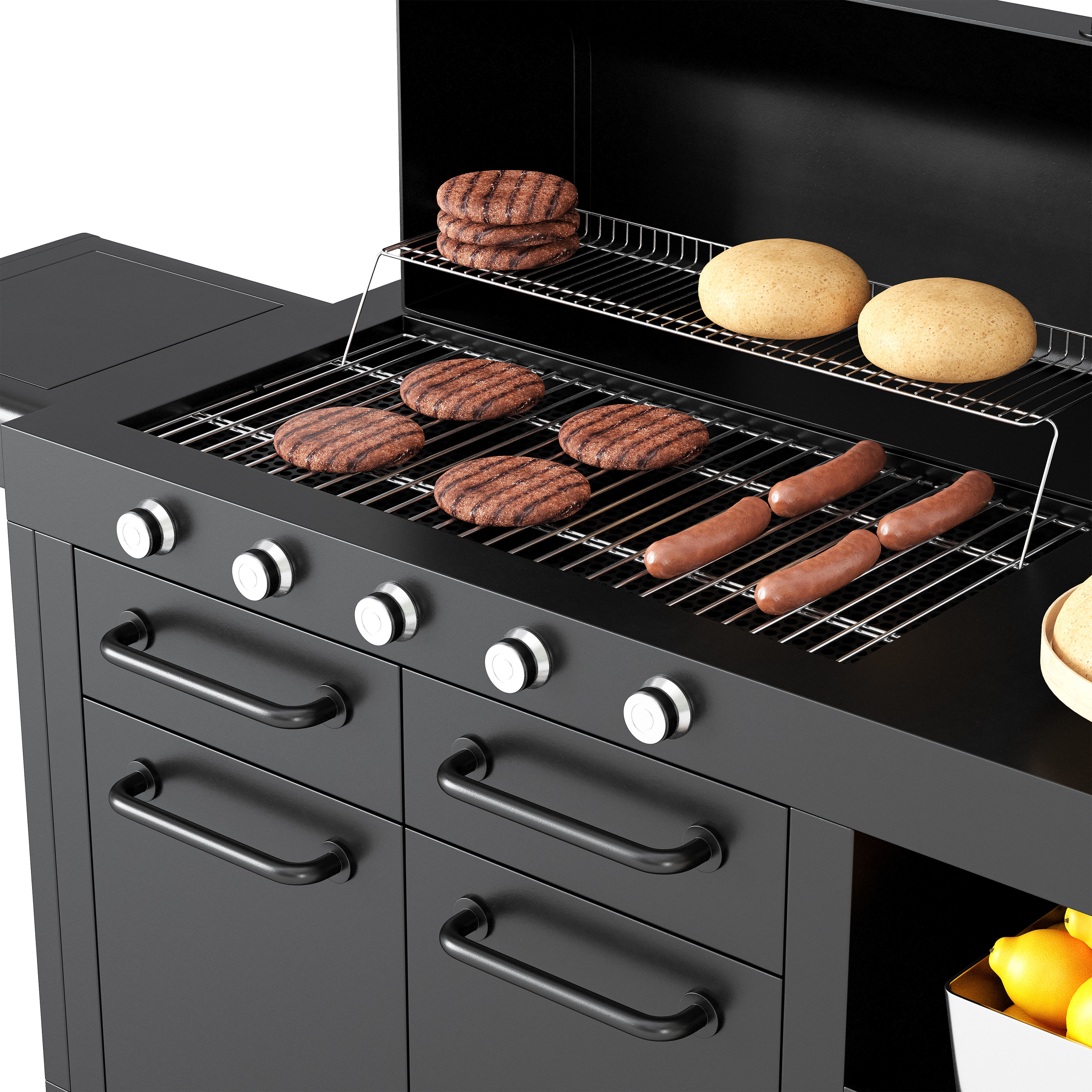Barbecue 57 3D model_5