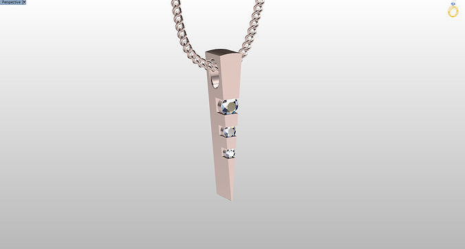 Geometric Pendant Free 3D print model