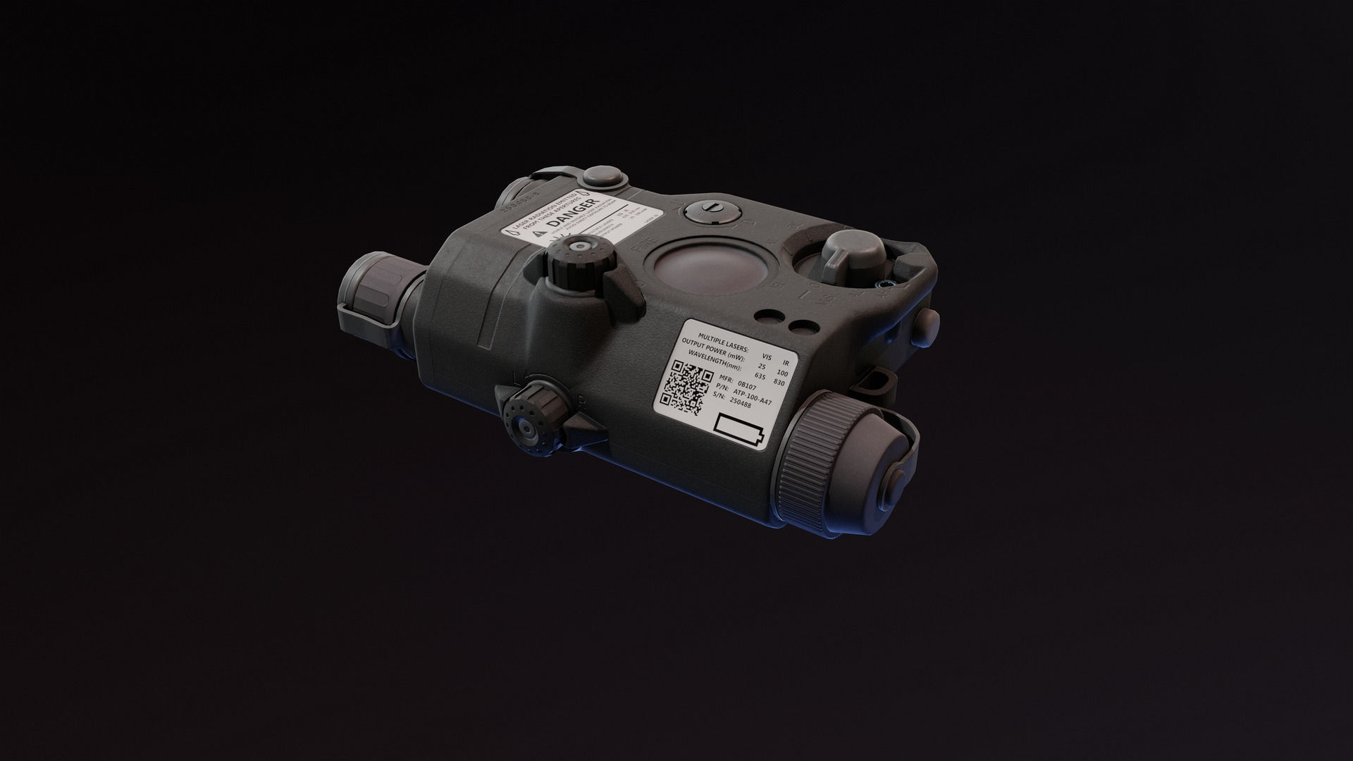 L3 LA5B ATPIAL Low-poly 3D model_1