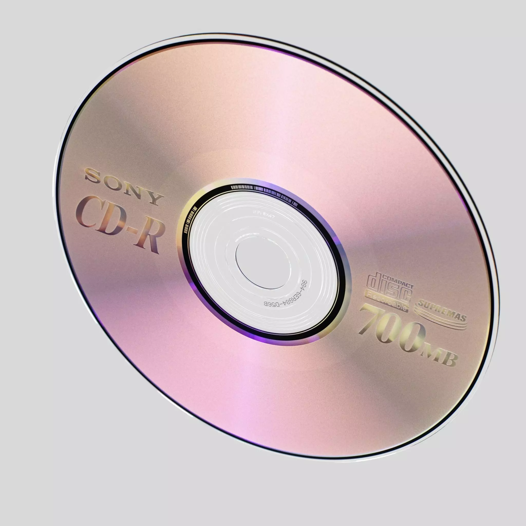 CD Disk - Hyper Realistic C4D Octane 3D model_0