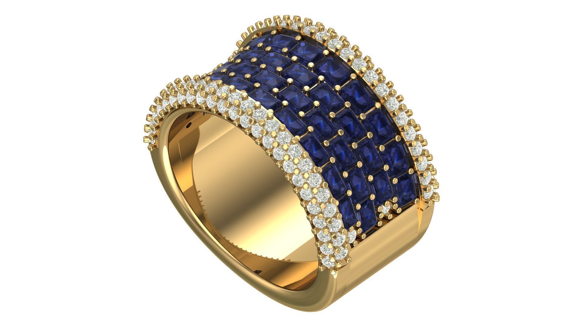 EMARELD BAND 3D print model_13