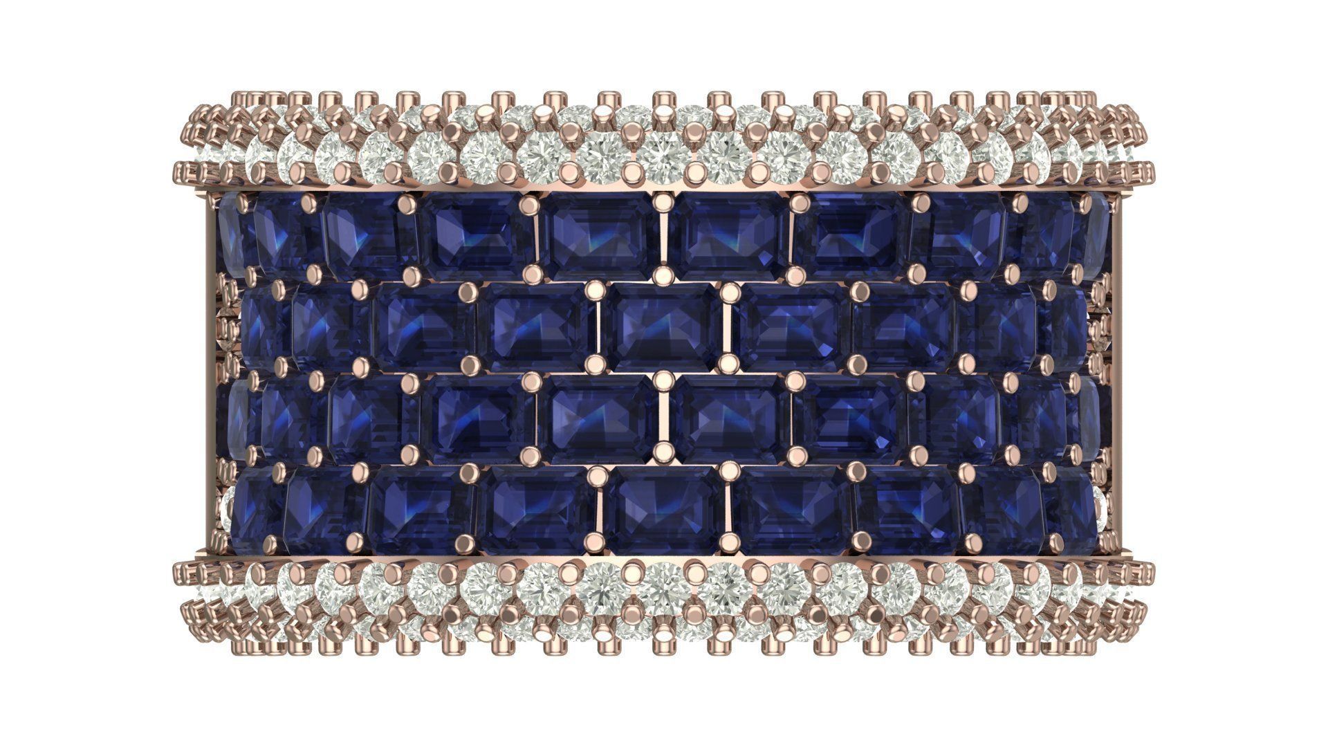 EMARELD BAND 3D print model_1