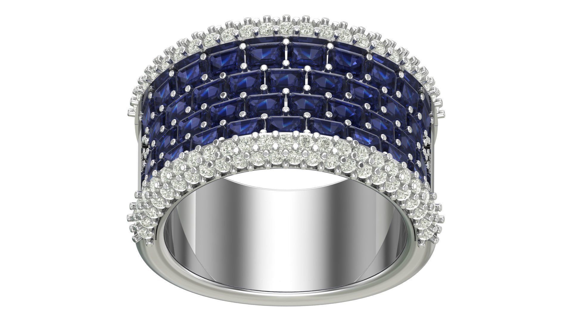 EMARELD BAND 3D print model_12