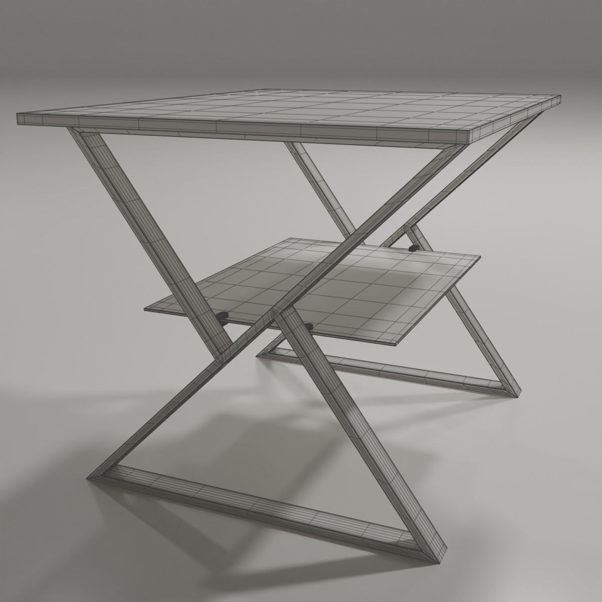 Coffee Table 3D model_2