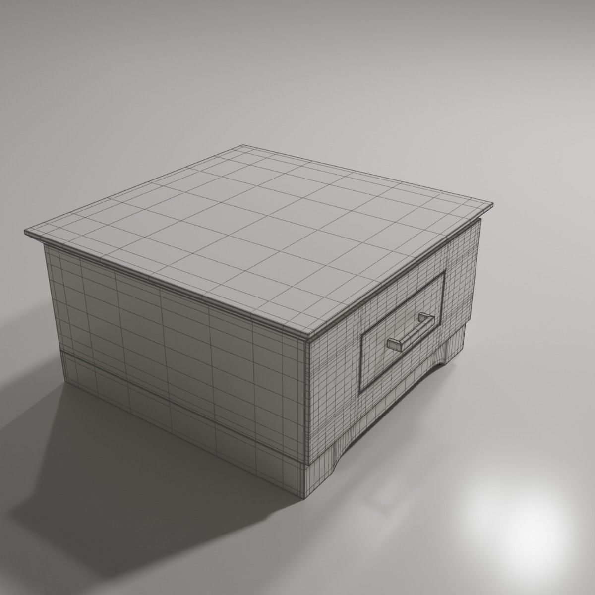 Coffee Table 3D model_2