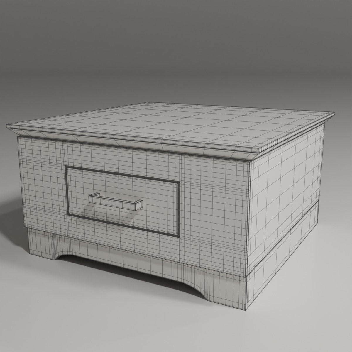 Coffee Table 3D model_3