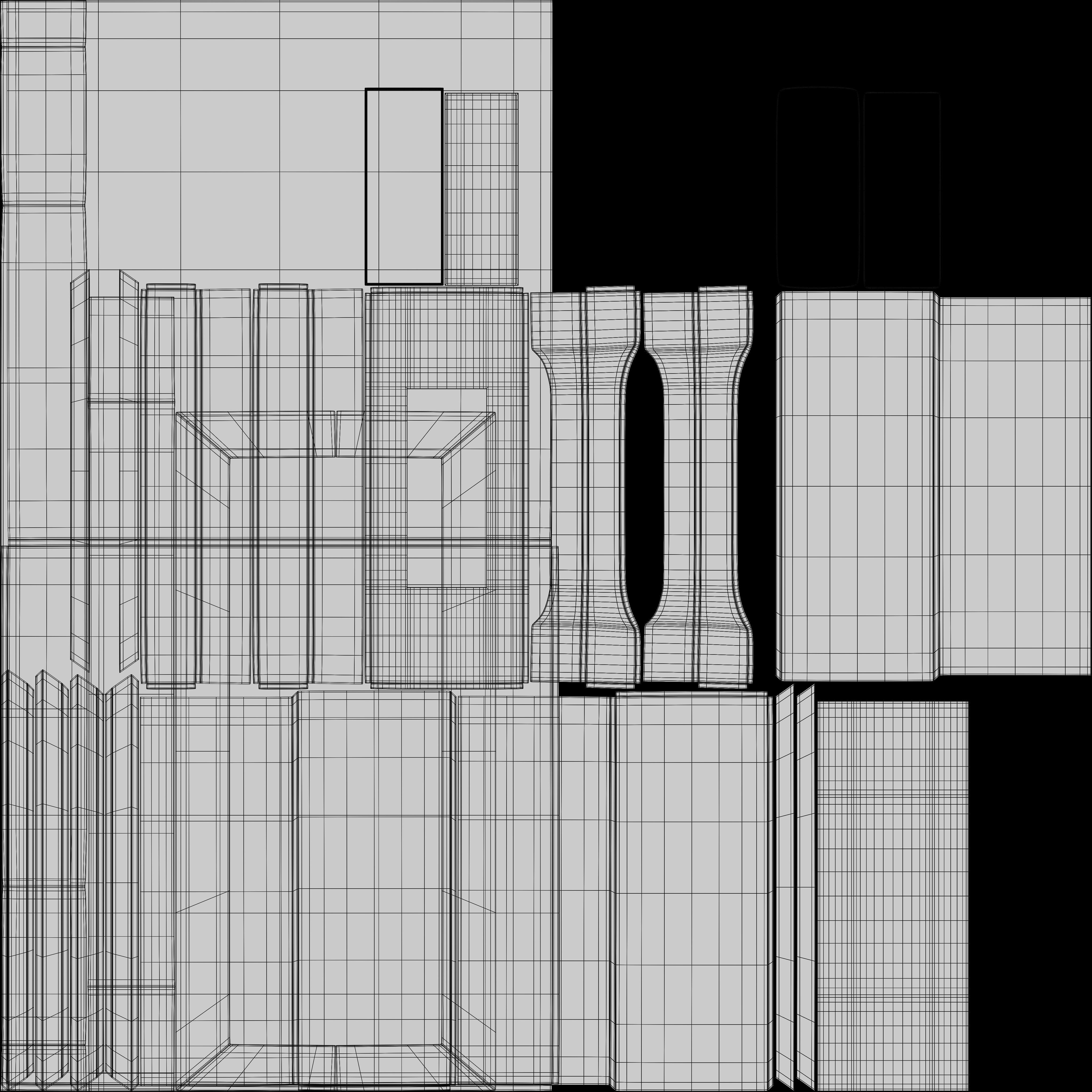 Coffee Table 3D model_5