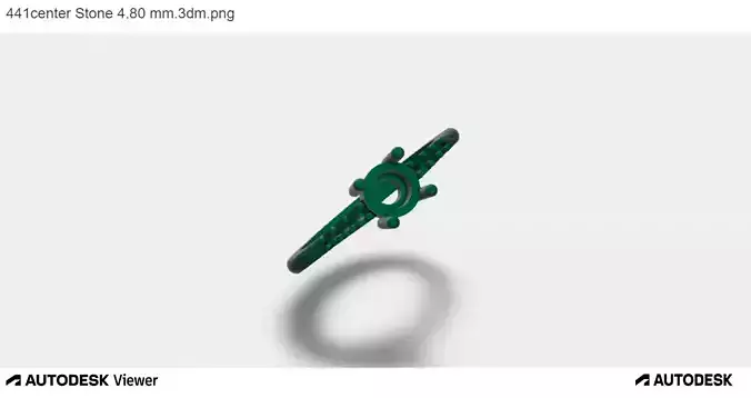 Women Ring With a Round Cut Center Stone