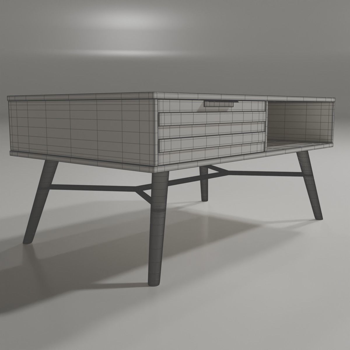 Coffee Table 3D model_2