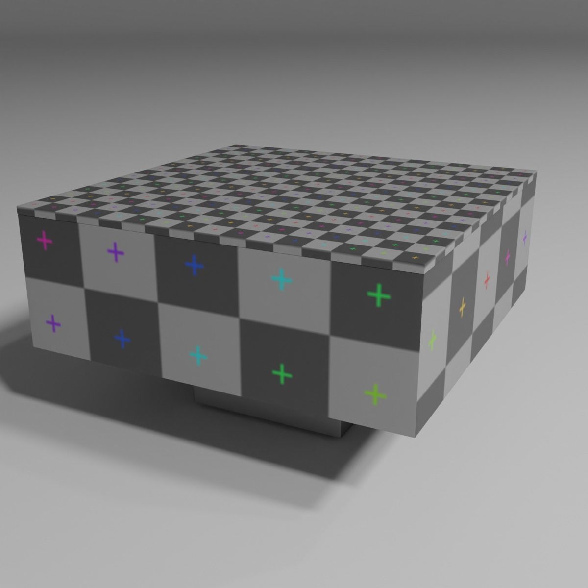 Coffee Table 3D model_4