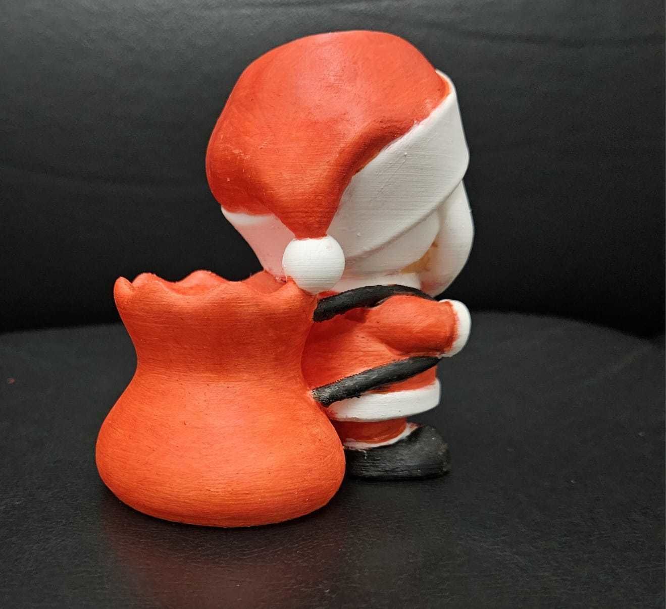 Santa Claus Pot 3D print model_19