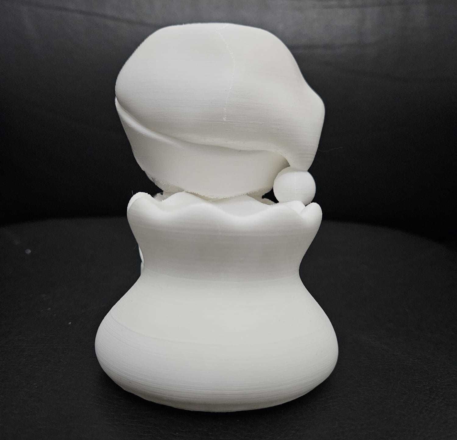 Santa Claus Pot 3D print model_9