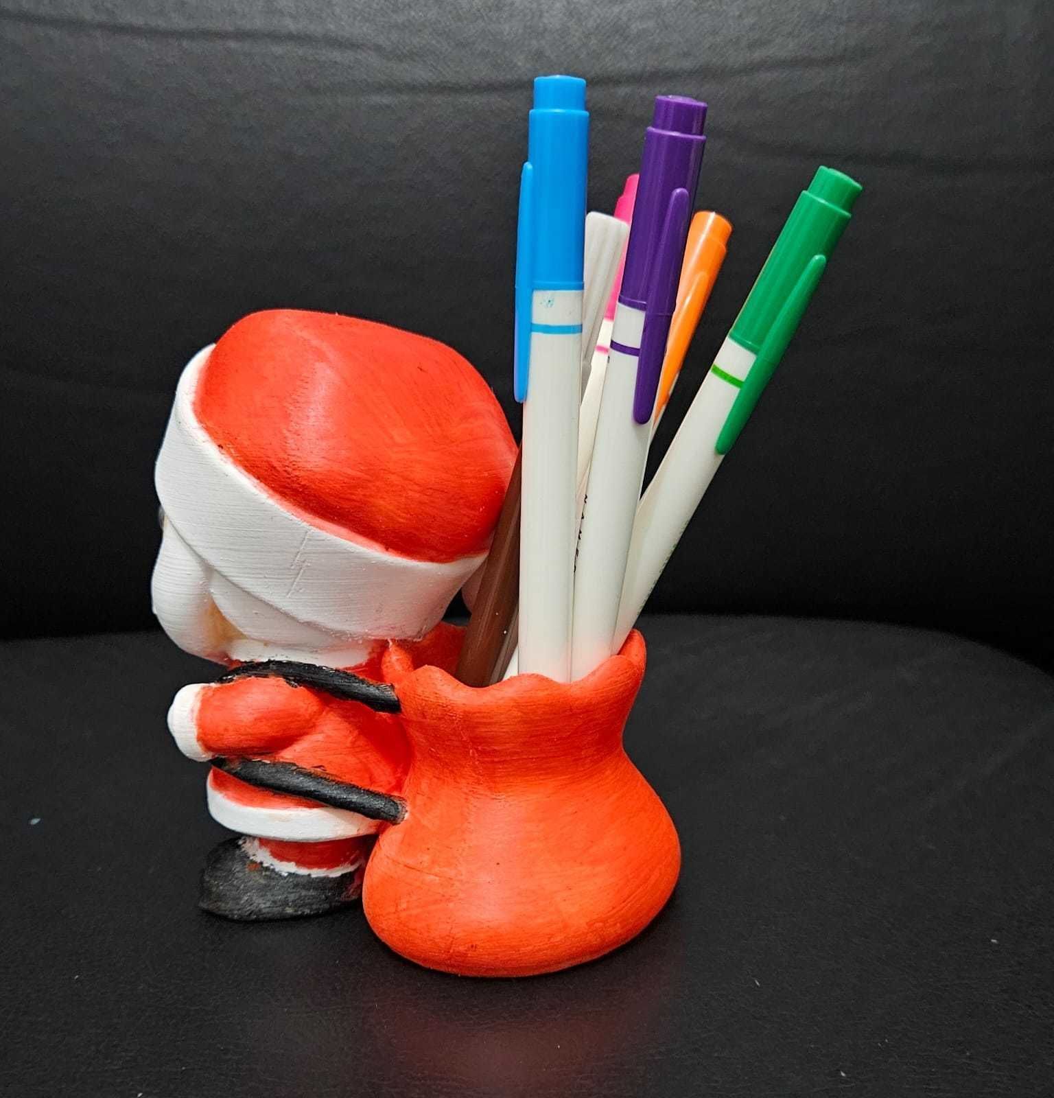 Santa Claus Pot 3D print model_29