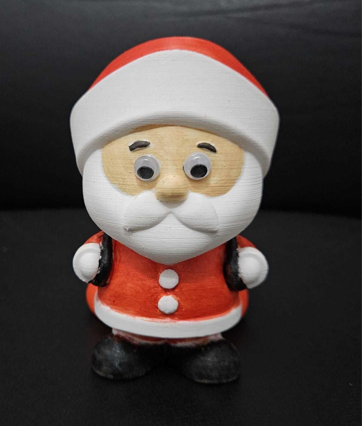 Santa Claus Pot 3D print model_17