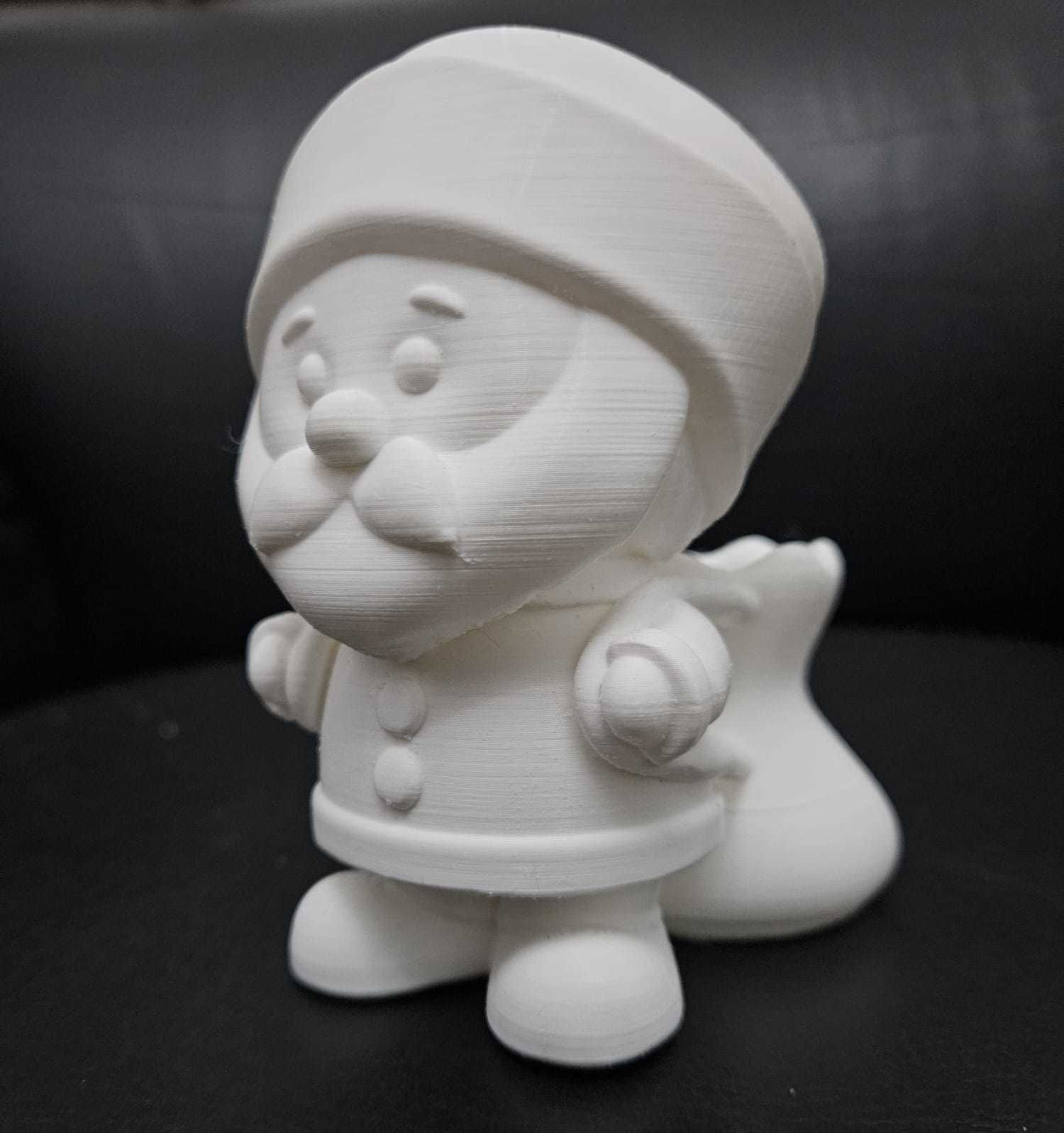 Santa Claus Pot 3D print model_6