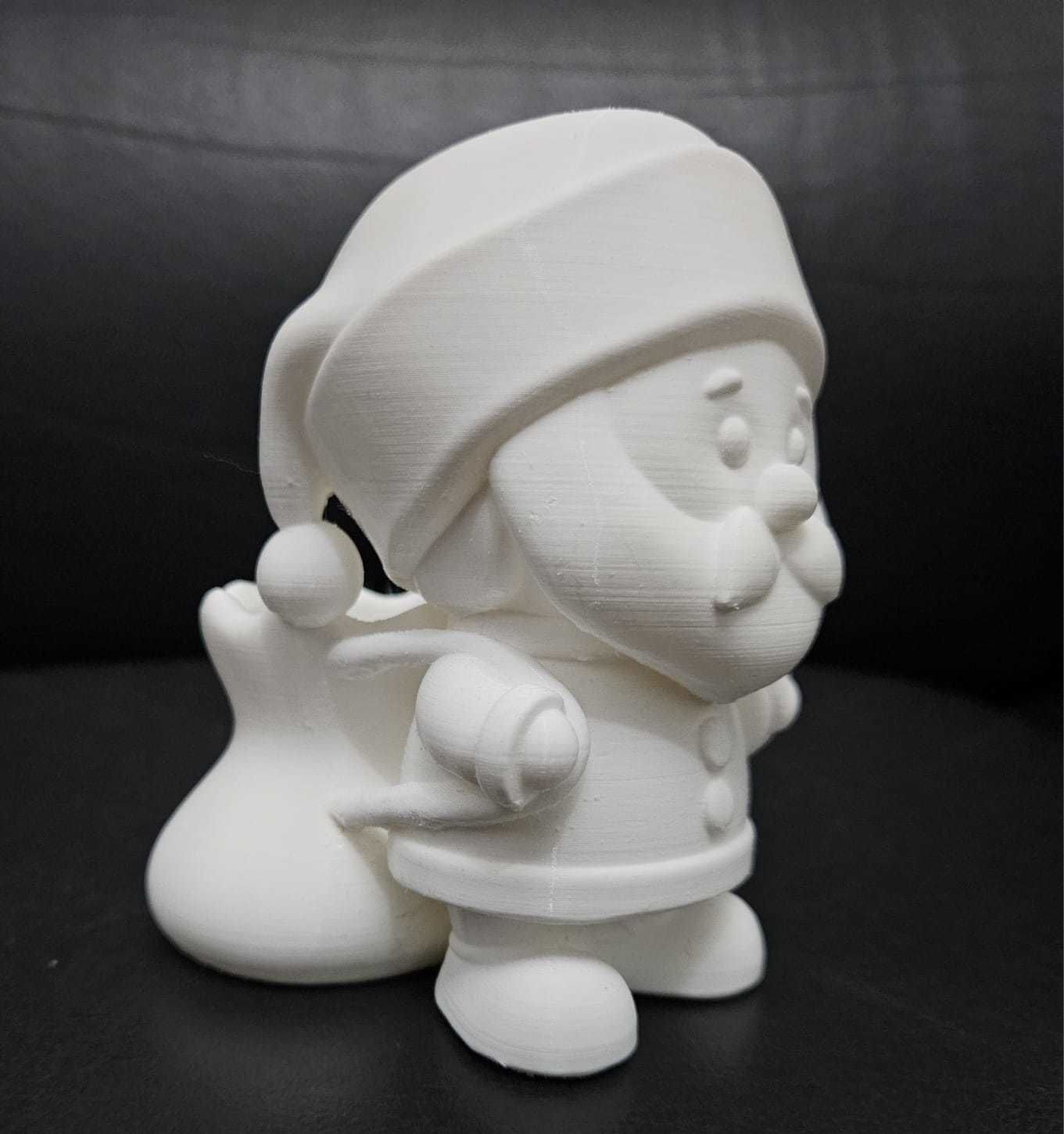 Santa Claus Pot 3D print model_12