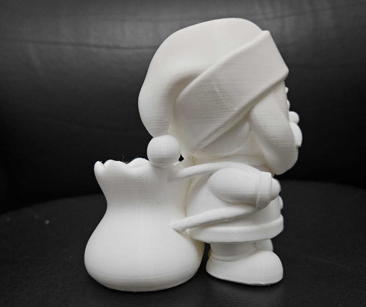 Santa Claus Pot 3D print model_11