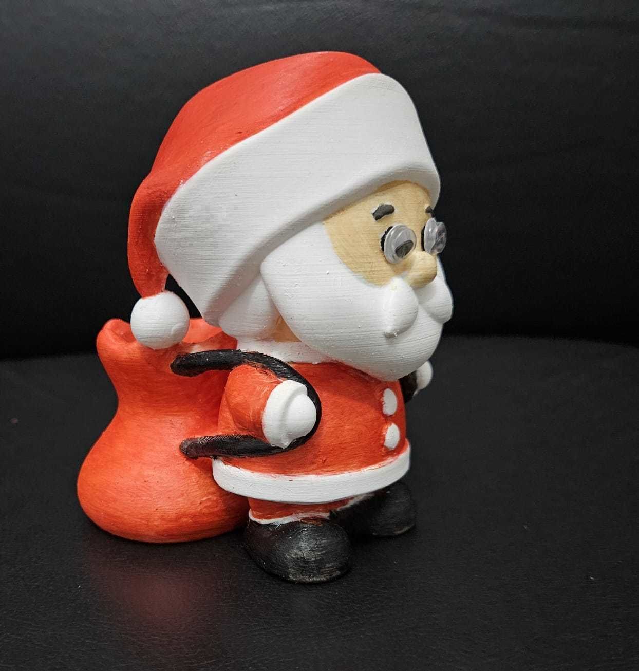 Santa Claus Pot 3D print model_18