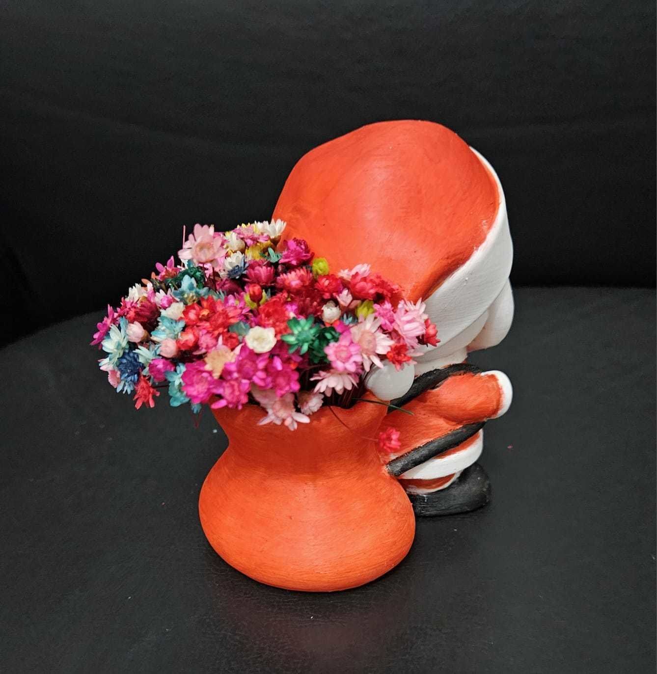 Santa Claus Pot 3D print model_25