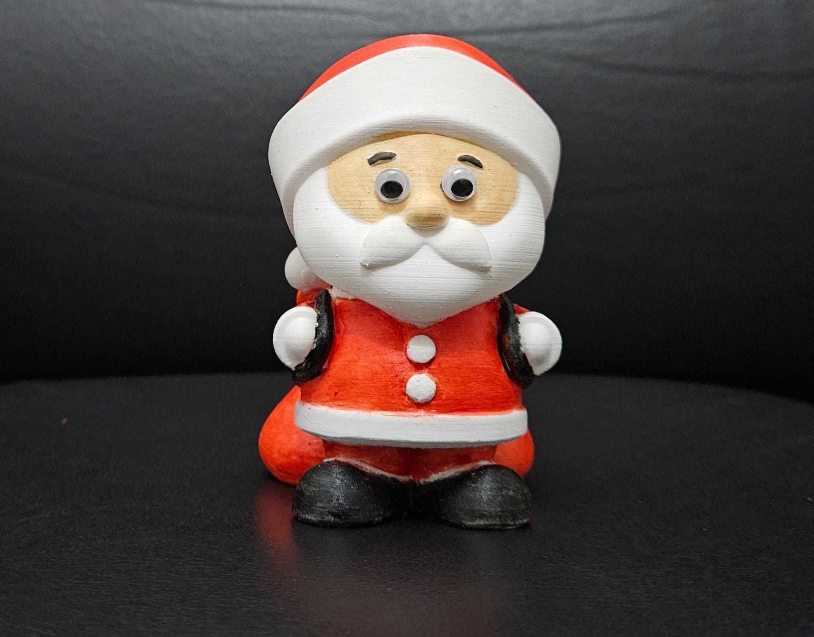 Santa Claus Pot 3D print model_16