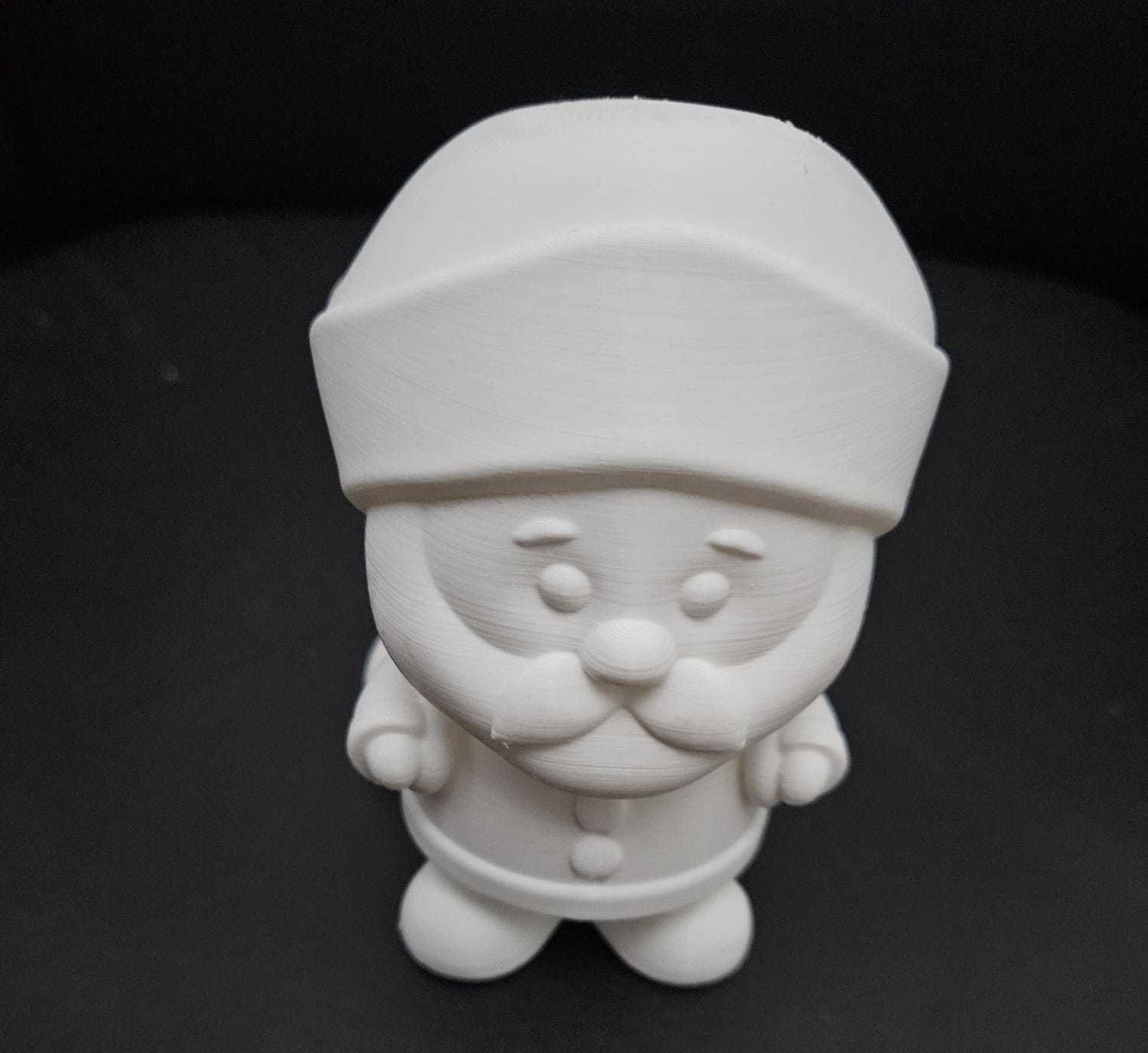 Santa Claus Pot 3D print model_14