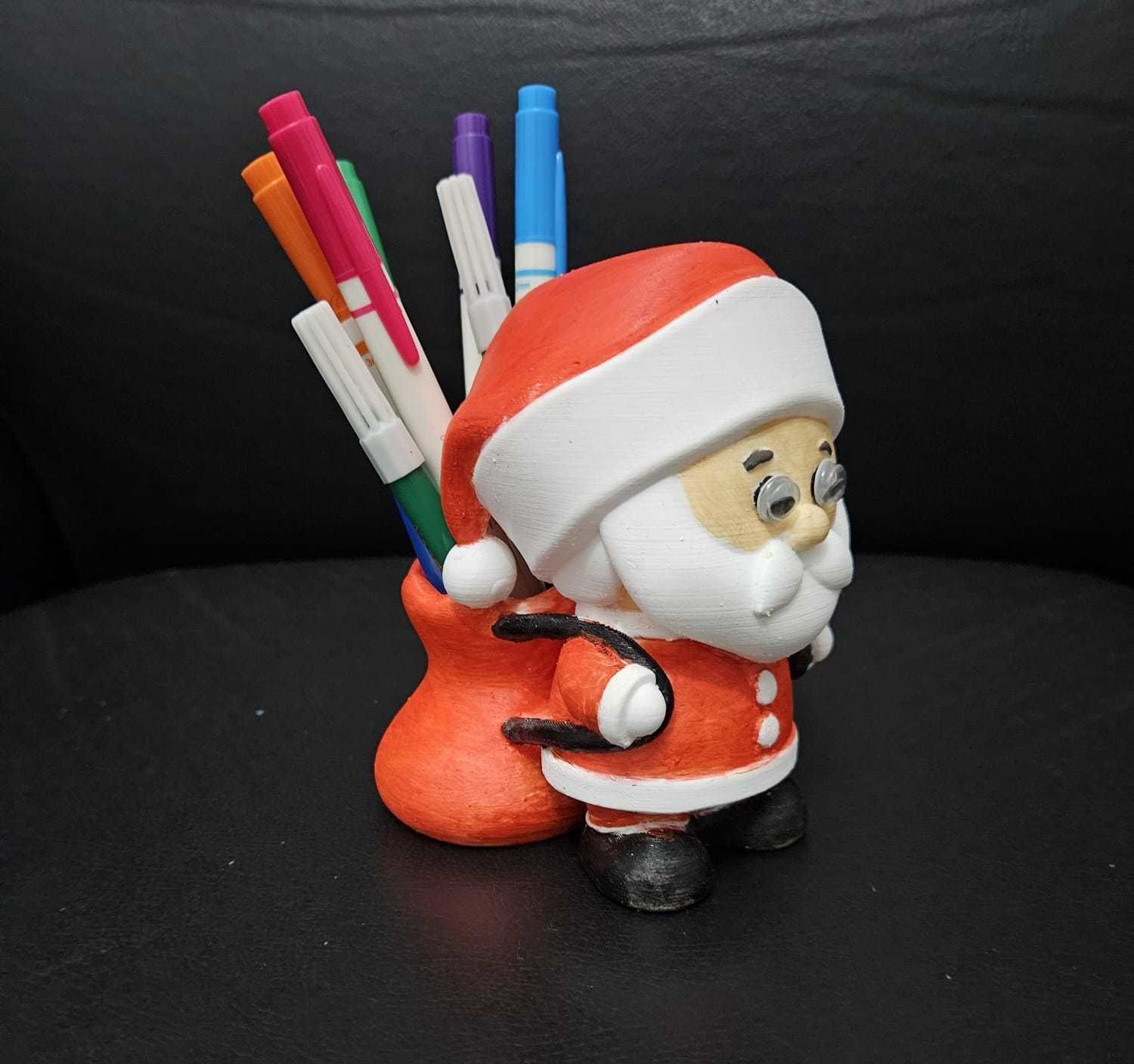 Santa Claus Pot 3D print model_27